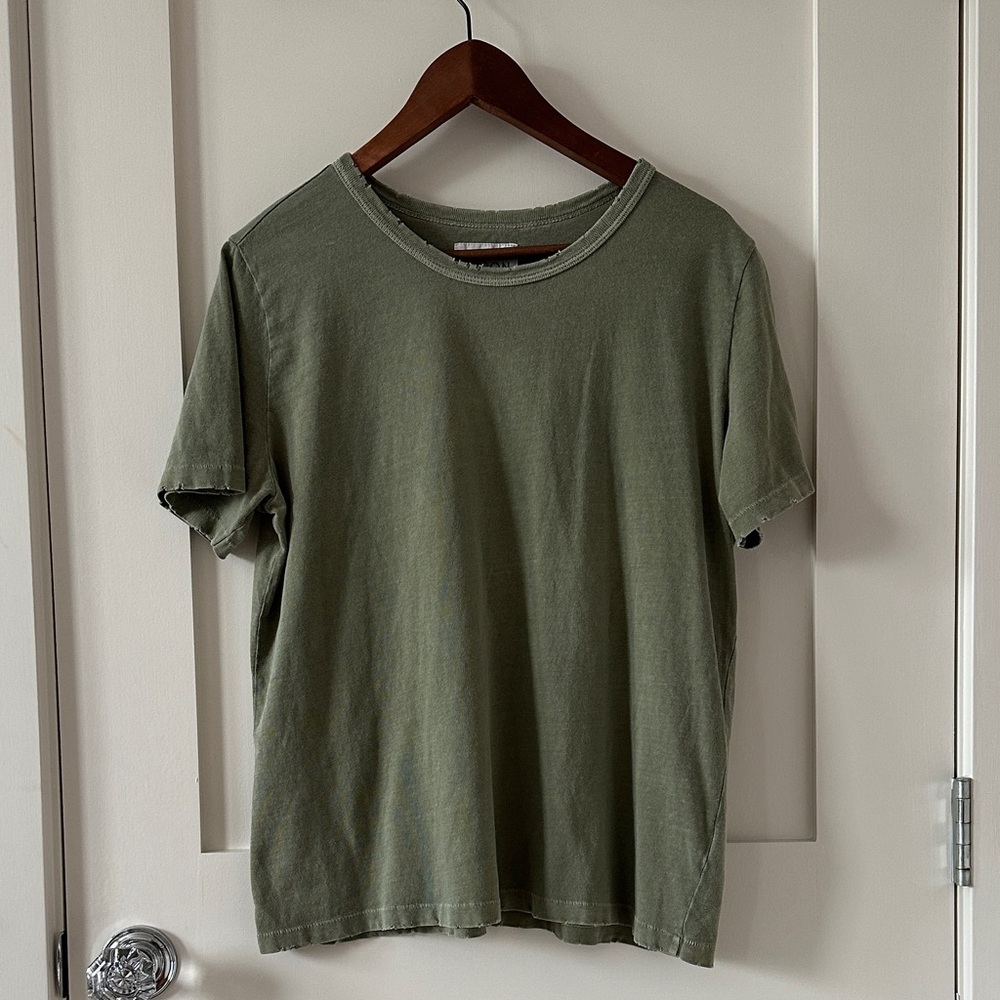 Le Bon Shoppe Green cotton T-Shirt